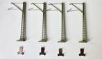 7511 Brugmast voor kunststofbrug - 4 stuks, Hobby en Vrije tijd, Modeltreinen | H0, Gelijkstroom of Wisselstroom, Nieuw, Rails