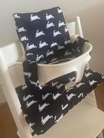 Nieuw! Kussen zwart wit konijnen voor de stokke tripp Trapp, Kinderen en Baby's, Kinderstoelen, Stoelverkleiner, Meegroeistoel