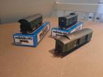 Märklin wagon 4101 (1x) en 4102 (2X), Wisselstroom, Wagon, Ophalen of Verzenden, Zo goed als nieuw