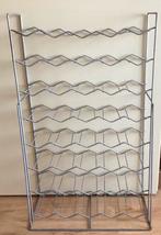 Tomado vintage flessen- wijnrek industrieel metaal 32 fles, Ophalen, Metaal, 75 cm of meer, 25 flessen of meer