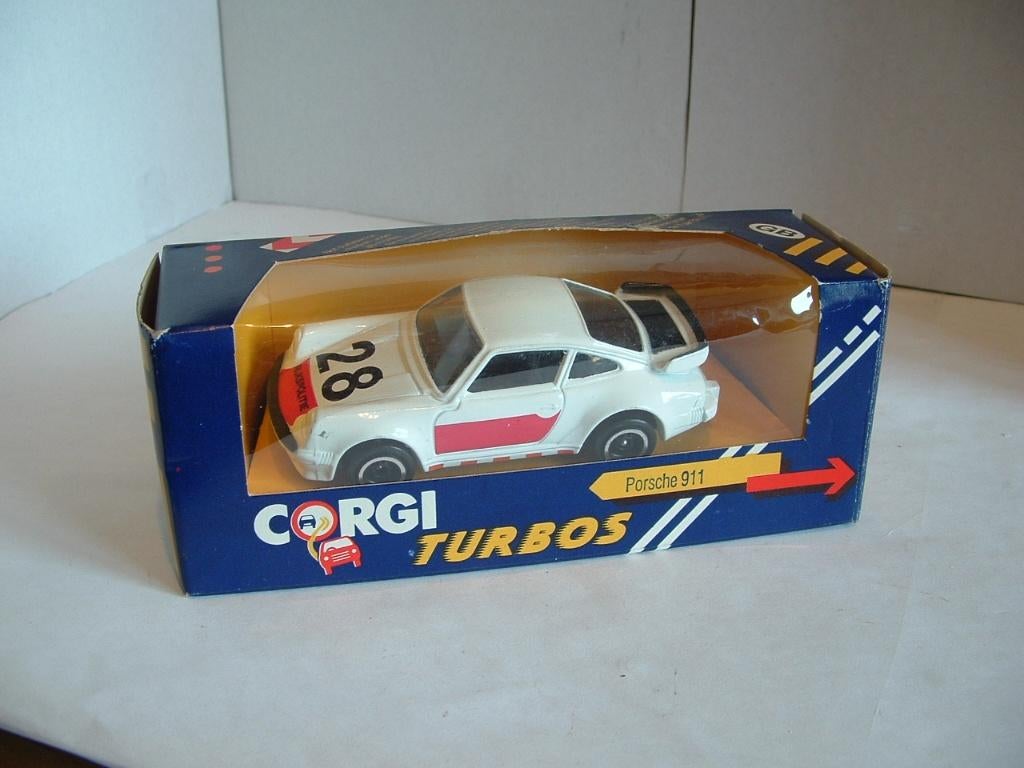 Rijkspolitie  Porsche 911. Turbo......in OVP., Ophalen of Verzenden, Nieuw, Auto, Corgi