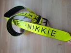 Nikkie fluoriserende riem maat M, Kleding | Dames, Riemen en Ceinturen, Ophalen of Verzenden, Zo goed als nieuw, Zwart, 80 tot 90 cm