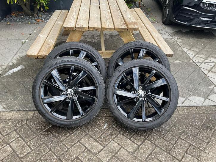 Volkswagen gavia winter banden en velgen, Auto-onderdelen, Banden en Velgen, Banden en Velgen, Personenwagen, Gebruikt, Ophalen of Verzenden