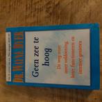 W.W. Dyer - Geen zee te hoog, Boeken, Ophalen of Verzenden, Gelezen, Ontwikkelingspsychologie, W.W. Dyer