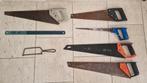 Diverse handzagen, Doe-het-zelf en Verbouw, Gereedschap | Handgereedschap, Ophalen of Verzenden, Gebruikt