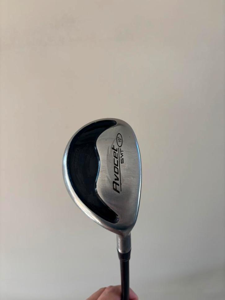 Avocet hybride - 19* loft - R flex, Sport en Fitness, Golf, Zo goed als nieuw, Club, Ophalen of Verzenden