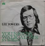 Lee Towers - You never walk alone (1976) Feyenoord clublied, Cd's en Dvd's, Vinyl Singles, Pop, Gebruikt, Ophalen of Verzenden