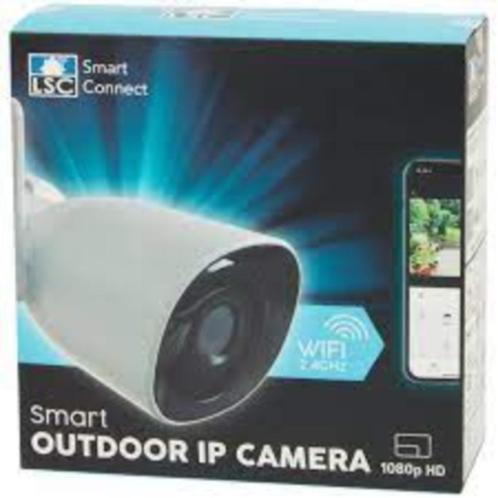 LSC Smart Connect outdoor IP-camera 1080p HD Wit, Computers en Software, Webcams, Nieuw, Draadloos, Ophalen of Verzenden