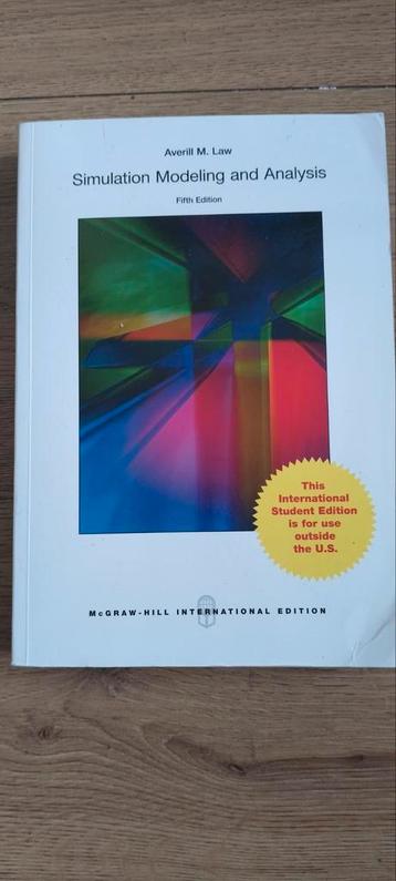 Simulation Modeling and Analysis beschikbaar voor biedingen