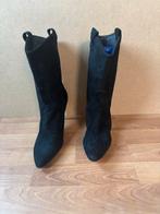 Zwarte enkellaarsjes Toral met hak maat 41 zgan, Zwart, Lage of Enkellaarzen, Ophalen of Verzenden, Zo goed als nieuw