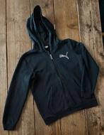 Zwart Puma sportvest / hoodie maat 164., Jongen of Meisje, Trui of Vest, Puma, Ophalen of Verzenden