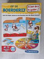 Clementoni - op de boerderij, Kinderen en Baby's, Speelgoed | Educatief en Creatief, Ophalen of Verzenden, Zo goed als nieuw
