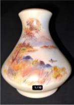 Antique Locke & co Porcelain vase Scotland Walter Stinton 45, Antiek en Kunst, Antiek | Porselein, Ophalen of Verzenden