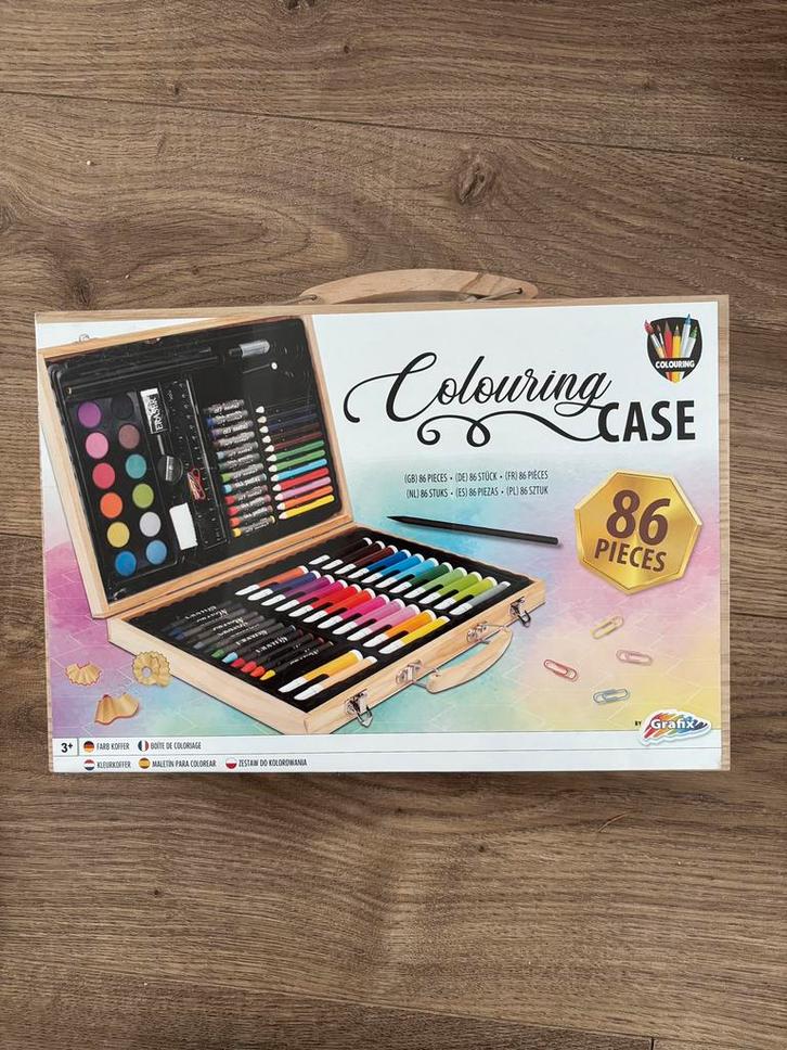 Tekendoos NIEUW, Hobby en Vrije tijd, Tekenen, Nieuw, Potlood of Stift, Ophalen of Verzenden