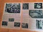 DE INTOCHT VAN DEN SINT - 2 PAGINA'S  - 1934, Verzamelen, Ophalen of Verzenden, Zo goed als nieuw