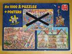 Jan van Haasteren - 3x1000 stukjes - 81058, Ophalen, 500 t/m 1500 stukjes, Gebruikt, Legpuzzel