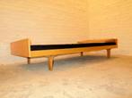 Daybed, mooi strak 1960 design, gewoon neerzetten&genieten, Crème, Gebruikt, 90 cm, Eenpersoons