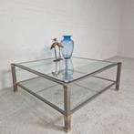 Unieke vintage salontafel van Pierre Vandel Paris, Ophalen, Zo goed als nieuw, Minder dan 50 cm, Rechthoekig