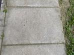 Grijze betontegels 60x40x5cm 17m2, Tuin en Terras, Tegels en Klinkers, Ophalen, Gebruikt, 10 m² of meer, Beton