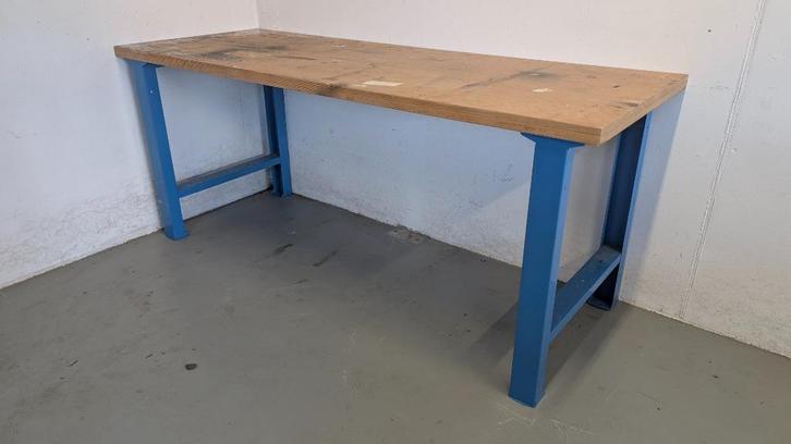 Stevige werkbank – 200 cm breed, Doe-het-zelf en Verbouw, Werkbanken, Gebruikt, 170 cm of meer, Ophalen of Verzenden