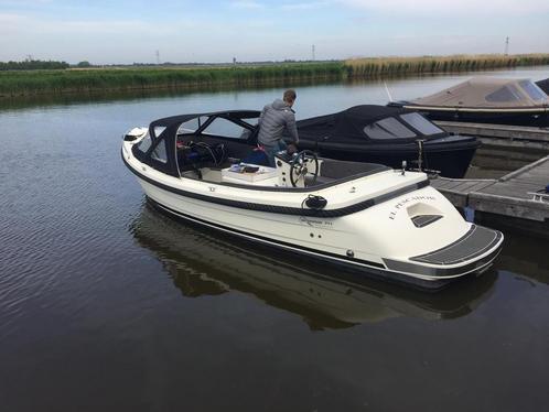 Luxe Waterspoor 711 tendersloep – Topstaat!, Watersport en Boten, Sloepen, Zo goed als nieuw, 30 tot 50 pk, 6 meter of meer, Binnenboordmotor