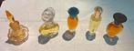 5 mini parfum flesjes, Ophalen, Gebruikt, Miniatuur, Gevuld