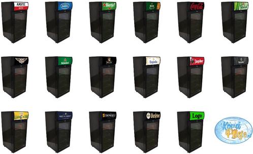 ''Black Edition S'' koelkast GRATIS logo geen verzendkosten, Witgoed en Apparatuur, Koelkasten en IJskasten, Nieuw, Zonder vriesvak
