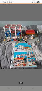 Vintage Lego Benzinestation met Handleiding 6394, Kinderen en Baby's, Speelgoed | Duplo en Lego, Ophalen of Verzenden, Gebruikt