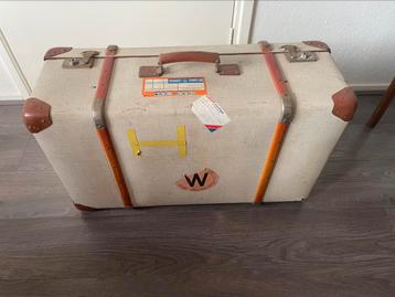 Vintage koffer beschikbaar voor biedingen