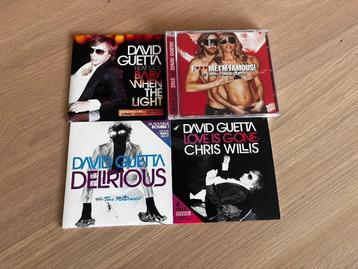 David Guetta - 4x CD's en Singles Goede staat beschikbaar voor biedingen