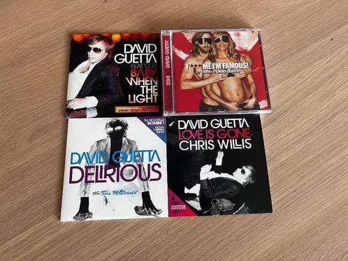 David Guetta - 4x CD's en Singles Goede staat, Cd's en Dvd's, Cd's | Dance en House, Zo goed als nieuw, Disco, Ophalen of Verzenden