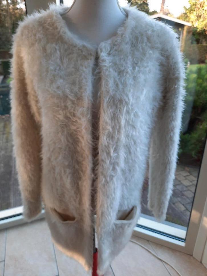 Leuk vest PARIS ET MOI - M, Kleding | Dames, Truien en Vesten, Zo goed als nieuw, Maat 38/40 (M), Beige, Ophalen of Verzenden