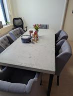 Xooon betonlook tafel grijs, Gebruikt, 200 cm of meer, Rechthoekig, 50 tot 100 cm
