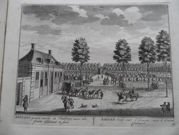 66 Loenen aan de Vecht Heer van Loenen Kopergravure 1719 beschikbaar voor biedingen