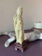 Guan Yin speksteen  Chinees beeldje, Antiek en Kunst, Antiek | Religie, Ophalen of Verzenden