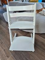 Stokke Tripp Trapp stoel te koop incl. gliders (wit), Ophalen, Gebruikt, Meegroeistoel