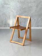 Jaren 70 klapstoelen 15x vintage retro klapstoel prijs p/st, Gebruikt, Bruin, Vintage, Ophalen of Verzenden