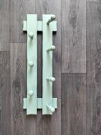 Kapstok hout turquoise, Gebruikt, Minder dan 100 cm, Hout, Ophalen