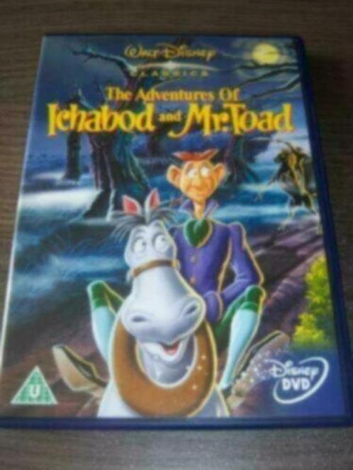 Walt Disney Classics Ichabod and Mr. Toad nieuw (UK), Cd's en Dvd's, Dvd's | Tekenfilms en Animatie, Zo goed als nieuw, Amerikaans