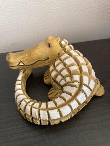 Aardewerk Krokodil/Alligator Gesigneerd beschikbaar voor biedingen