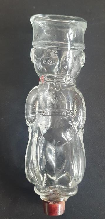 Vintage parfum flesje in de vorm van een boertje. Oud. Gaaf
 beschikbaar voor biedingen