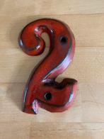 Vintage huisnummer: 2, Ophalen of Verzenden