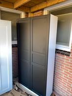 IKEA Pax kast met zwarte deuren, Ophalen, 200 cm of meer, 50 tot 100 cm, Zo goed als nieuw
