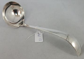 Zilveren juslepel Haags Lofje 835 zilver beschikbaar voor biedingen