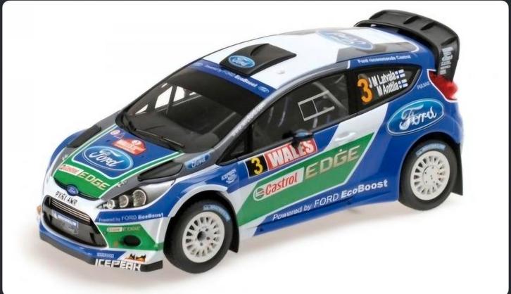 !!!GEZOCHT!!! Minichamps 1:18 Ford Fiesta RS WRC modellen, Hobby en Vrije tijd, Modelauto's | 1:18, Zo goed als nieuw, Auto, MiniChamps