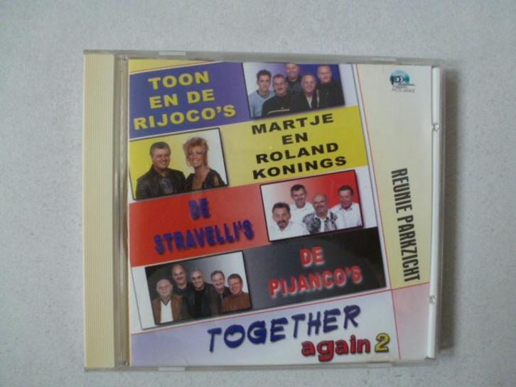 CD REUNIE PARKZICHT TOGETHER AGAIN 2, Cd's en Dvd's, Cd's | Verzamelalbums, Zo goed als nieuw, Nederlandstalig, Ophalen of Verzenden