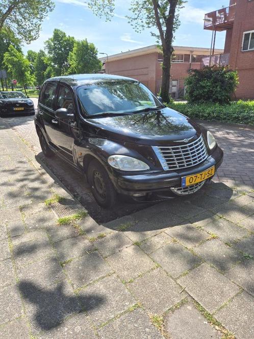 Chrysler PT Cruiser 2.0 I 16V 2004 Zwart, Auto's, Chrysler, Particulier, PT Cruiser, Airconditioning, Centrale vergrendeling, Elektrische buitenspiegels