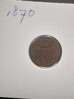 1/2 cent 1870 Koning Willem III, Postzegels en Munten, Munten | Nederland, Ophalen of Verzenden, Koning Willem III, Overige waardes