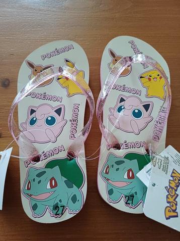 Nieuwe Pokemon teenslippers maat 27 beschikbaar voor biedingen