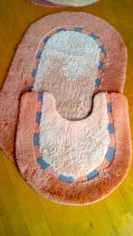 Badmat + WCmat Sealskin set 60x100 latex antislip, Ophalen of Verzenden, Zo goed als nieuw, Roze, Badmat
